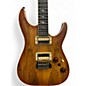 Used Schecter Guitar Research C1 EXOTIC SPALTED MAPLE Solid Body Electric Guitar