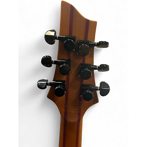 Used Schecter Guitar Research C1 EXOTIC SPALTED MAPLE Solid Body Electric Guitar