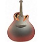 Used Ovation CE44RRBG Reverse Red Burst Acoustic Electric Guitar
