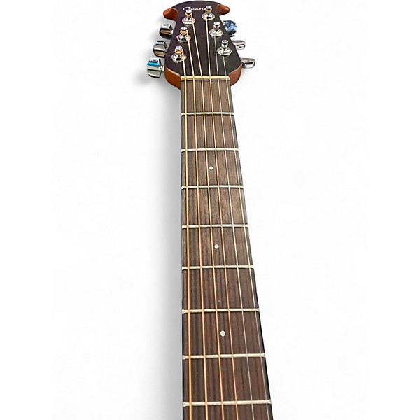 Used Ovation CE44RRBG Reverse Red Burst Acoustic Electric Guitar