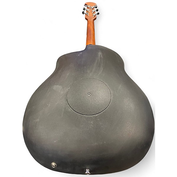 Used Ovation CE44RRBG Reverse Red Burst Acoustic Electric Guitar