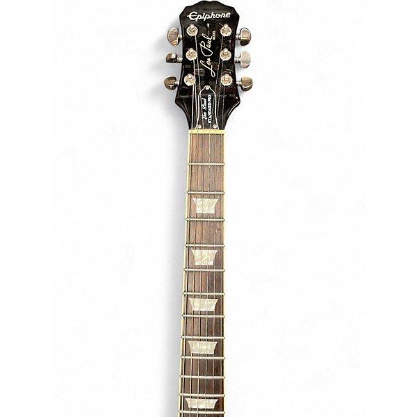 Used Epiphone Les Paul Standard Pro Blood Orange Solid Body Electric Guitar