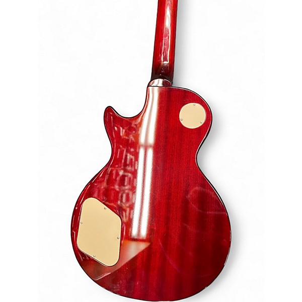 Used Epiphone Les Paul Standard Pro Blood Orange Solid Body Electric Guitar