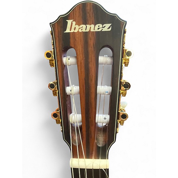 Used Ibanez FRH10N-IBF  indigo Blue Metallic Classical Acoustic Electric Guitar