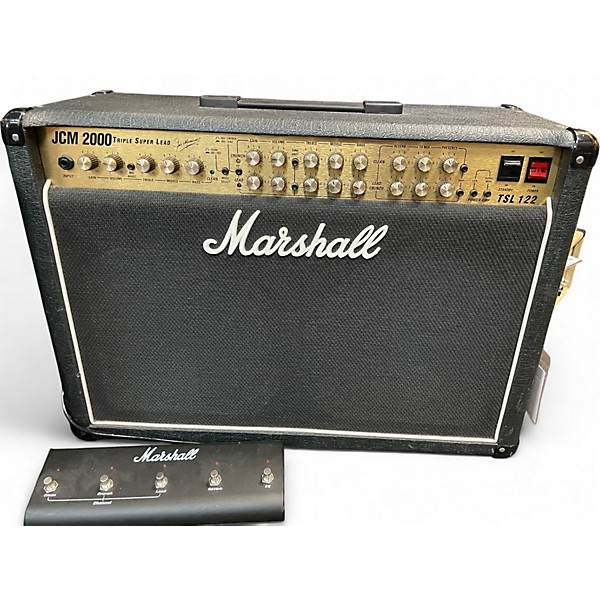 Used Marshall TSL122 JCM2000 Triple Super Lead Tube Guitar Combo Amp