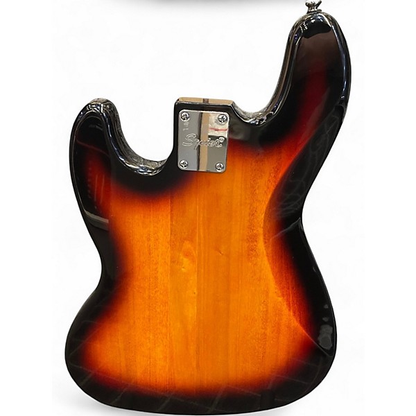 Used Squier JAZZ BASS Tobacco Sunburst Electric Bass Guitar