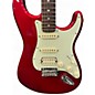 Used Fender Deluxe Stratocaster HSS Candy Apple Red Solid Body Electric Guitar