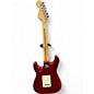 Used Fender Deluxe Stratocaster HSS Candy Apple Red Solid Body Electric Guitar