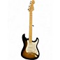 Used Fender 50TH ANNIVERSARY AMERICAN DELUXE STRATOCASTER 3 Tone Sunburst Solid Body Electric Guitar thumbnail