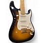 Used Fender 50TH ANNIVERSARY AMERICAN DELUXE STRATOCASTER 3 Tone Sunburst Solid Body Electric Guitar