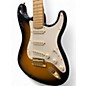 Used Fender 50TH ANNIVERSARY AMERICAN DELUXE STRATOCASTER 3 Tone Sunburst Solid Body Electric Guitar