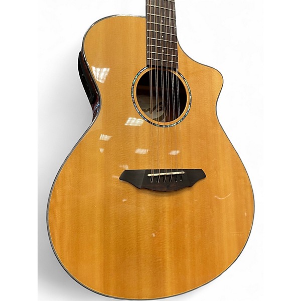 Used Breedlove C250/SM-12 Natural 12 String Acoustic Electric Guitar