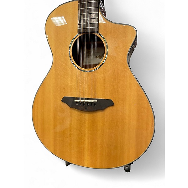 Used Breedlove C250/SM-12 Natural 12 String Acoustic Electric Guitar