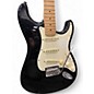 Used Squier Standard Stratocaster Black Solid Body Electric Guitar