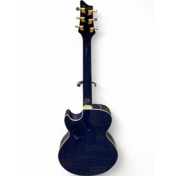 Used Bennett 202 Blue Onyx Acoustic Electric Guitar