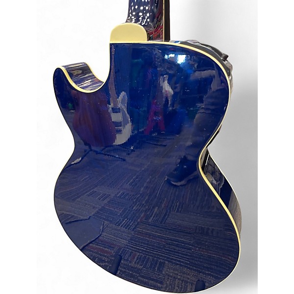 Used Bennett 202 Blue Onyx Acoustic Electric Guitar