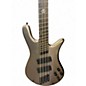 Used Spector NS Dimension Metallic Silver Electric Bass Guitar