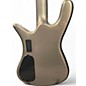 Used Spector NS Dimension Metallic Silver Electric Bass Guitar