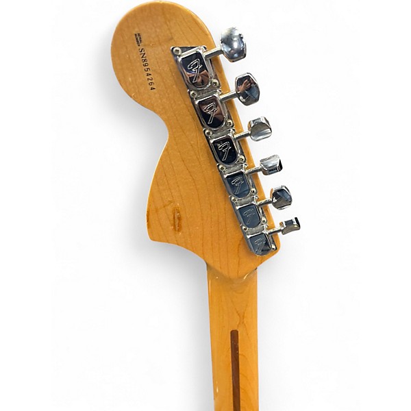 Used 1998 Fender Artist Series Yngwie Malmsteen Stratocaster Vintage White Solid Body Electric Guitar