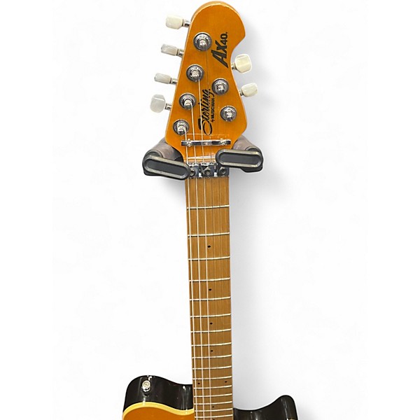 Used Sterling by Music Man AX40 Tiger Eye Solid Body Electric Guitar