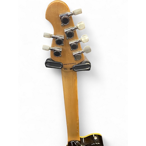 Used Sterling by Music Man AX40 Tiger Eye Solid Body Electric Guitar