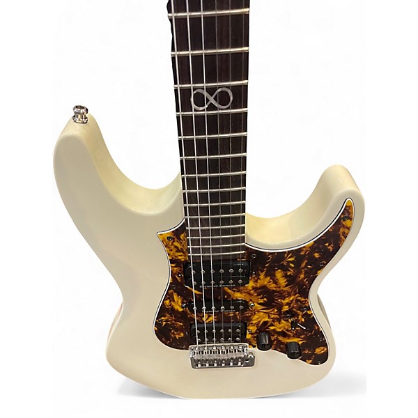 Used Chapman ML1 Pro Modern Pearl White Solid Body Electric Guitar