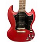 Used Epiphone SG Classic P-90 Satin Red Solid Body Electric Guitar