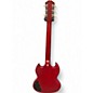 Used Epiphone SG Classic P-90 Satin Red Solid Body Electric Guitar