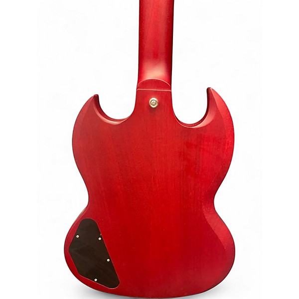 Used Epiphone SG Classic P-90 Satin Red Solid Body Electric Guitar