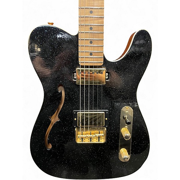 Used LsL Instruments CUSTOM THIN BONE GALAXY SPARKLE Hollow Body Electric Guitar