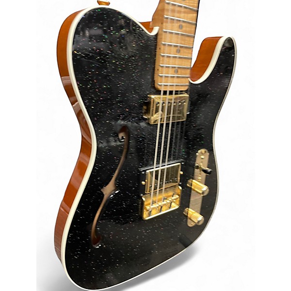 Used LsL Instruments CUSTOM THIN BONE GALAXY SPARKLE Hollow Body Electric Guitar