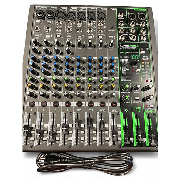 Used Mackie PROFX12 Powered Mixer