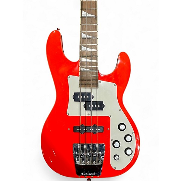 Used Jackson CBXDXIV Capri Orange Electric Bass Guitar