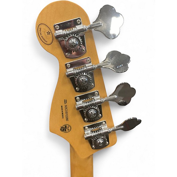 Used Fender PLAYER II PLUS TOP JAZZ Blue Burst Electric Bass Guitar