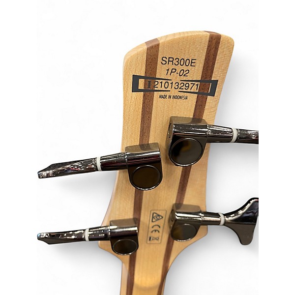 Used Ibanez SR300 Black Electric Bass Guitar