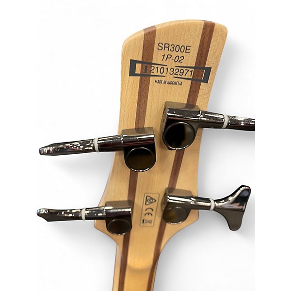 Used Ibanez SR300 Black Electric Bass Guitar