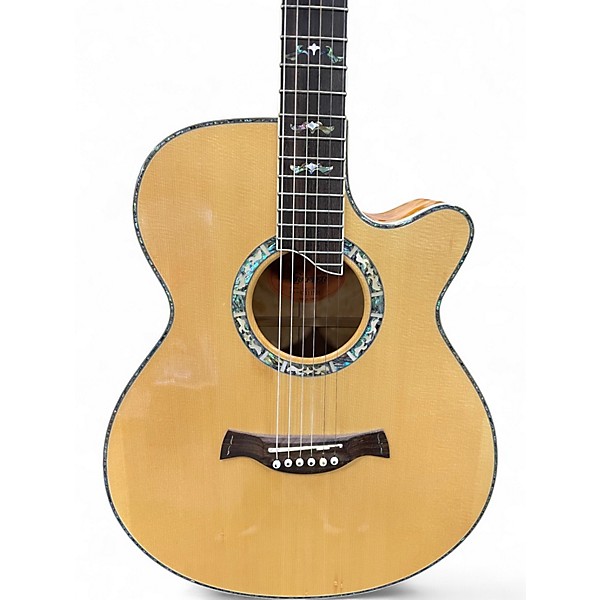 Used Crafter Guitars SE33 Natural Acoustic Electric Guitar