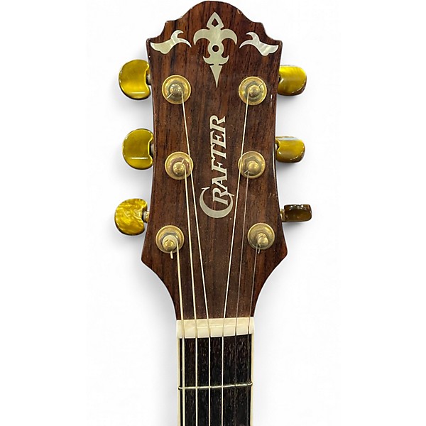 Used Crafter Guitars SE33 Natural Acoustic Electric Guitar