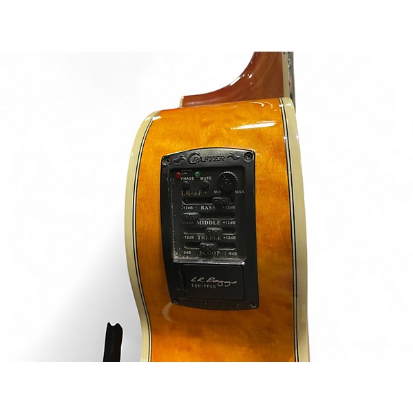 Used Crafter Guitars SE33 Natural Acoustic Electric Guitar