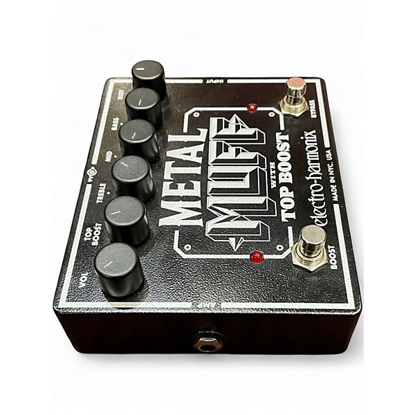 Used Electro-Harmonix Metal Muff Distortion With Top Boost Effect Pedal