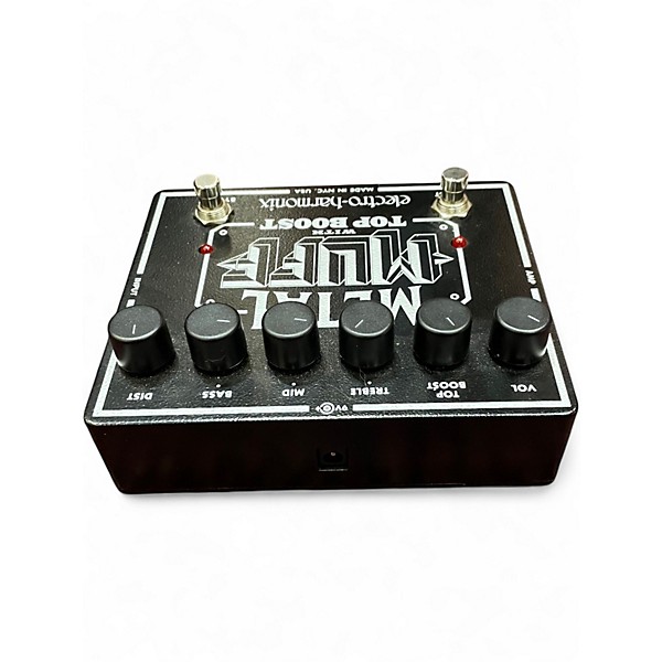 Used Electro-Harmonix Metal Muff Distortion With Top Boost Effect Pedal