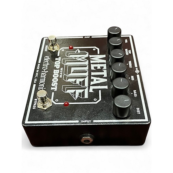 Used Electro-Harmonix Metal Muff Distortion With Top Boost Effect Pedal