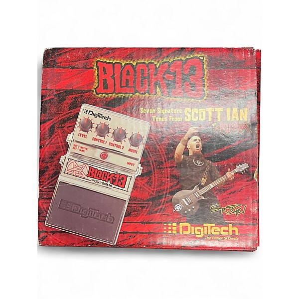 Used DigiTech BLACK-13 SCOTT IAN  Effect Pedal