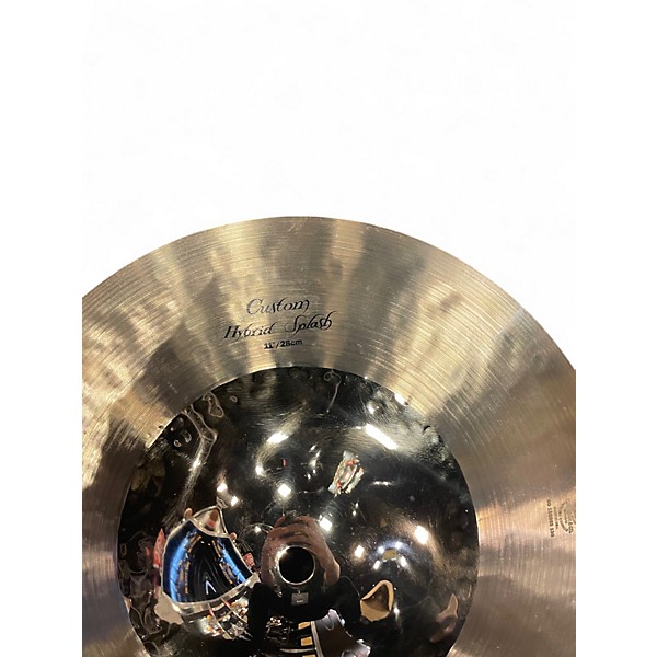 Used Zildjian 11in K Custom Hybrid Splash Cymbal