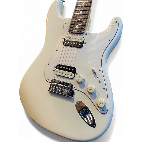 Used Fender American Professional Stratocaster HH Shawbucker Olympic White Solid Body Electric Guitar