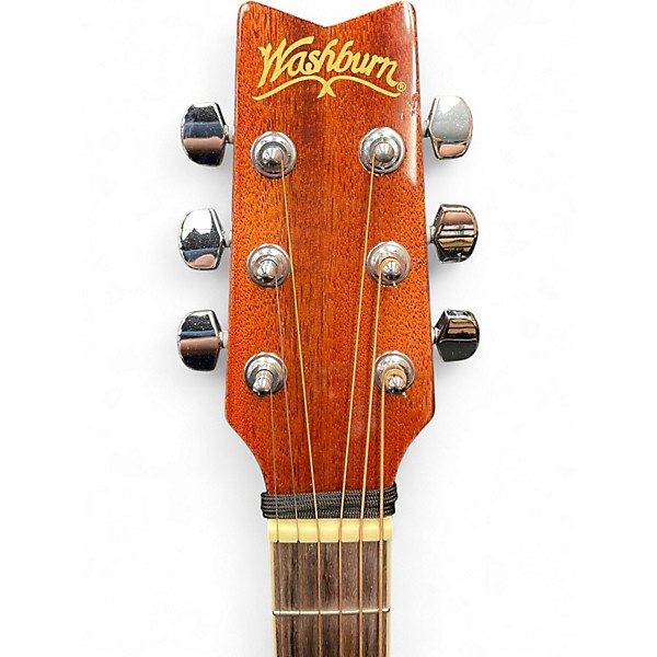 Used 2006 Washburn D10SLH Natural Acoustic Guitar