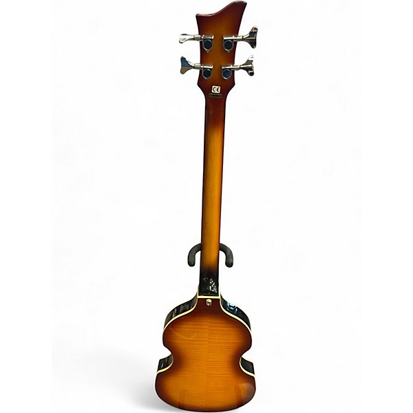 Used 2006 Rogue VB-100LH Vintage Sunburst Electric Bass Guitar