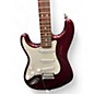 Used 2006 Fender Standard Stratocaster Left Handed Midnight Wine Electric Guitar