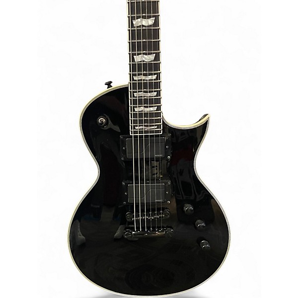 Used 2025 ESP LTD EC1000 Deluxe Black Solid Body Electric Guitar
