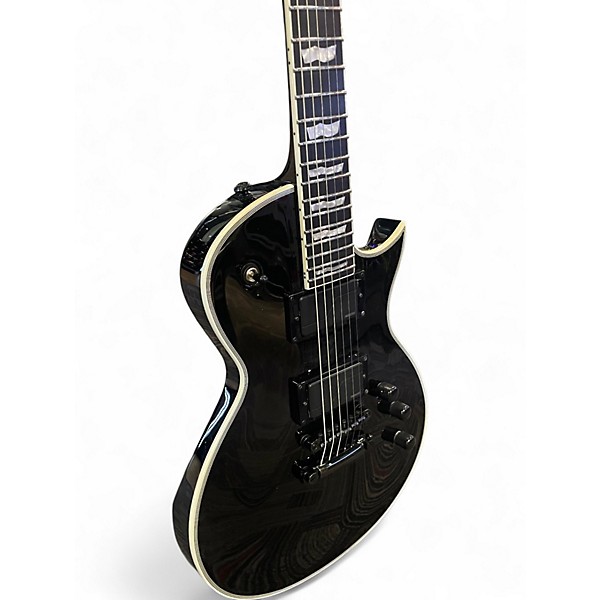 Used 2025 ESP LTD EC1000 Deluxe Black Solid Body Electric Guitar